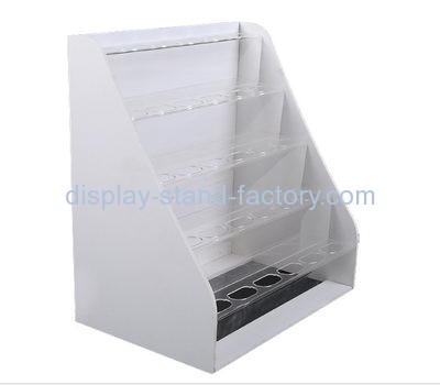 Customize retail acrylic tiered display stands NFD-138