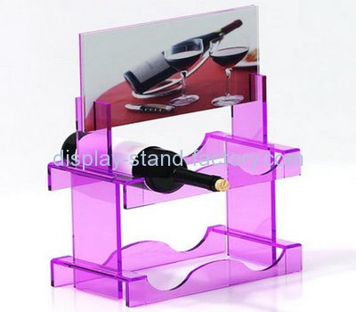 Customize plexiglass bar bottle display stand NFD-132