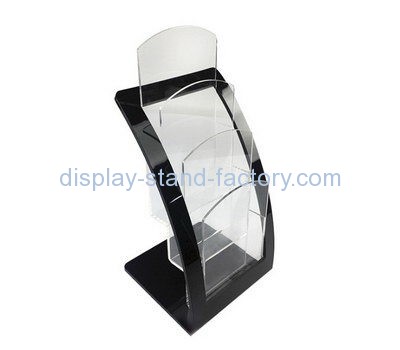 Customize acrylic standing literature rack NBD-564