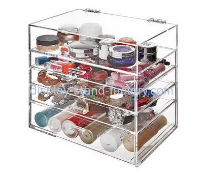 Customize acrylic clear makeup organizer NMD-493