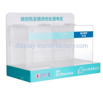 Customize acrylic mac makeup display stands NMD-445