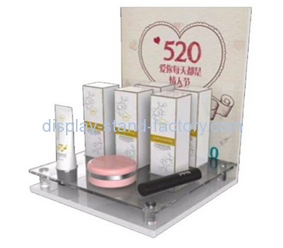 Customize plexiglass cosmetic shop display NMD-367