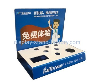 Customize perspex cosmetic display stand NMD-344