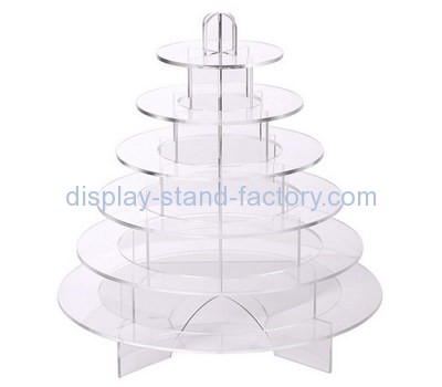 Customize acrylic wedding cupcake stand NFD-087