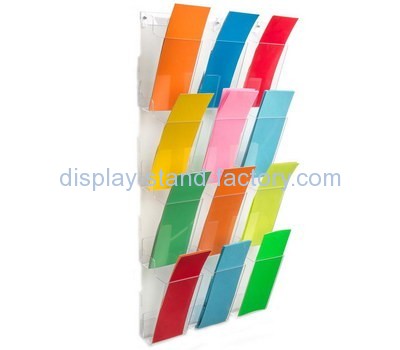 Customize acrylic wall brochure holders NBD-527