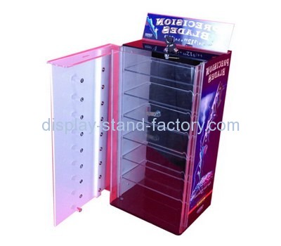 Customize acrylic display cabinet with doors NAB-918