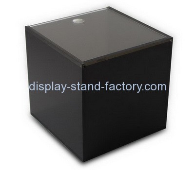 Customize black acrylic small boxes NAB-829