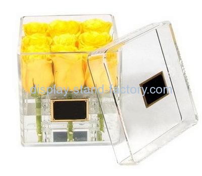 Customize acrylic flower box bouquet NAB-816