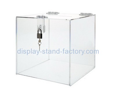 Customize acrylic large donation box NAB-785