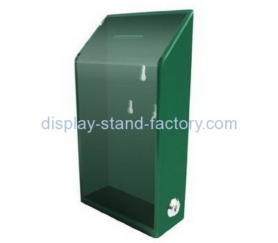 Customize green acrylic suggestion box NAB-629