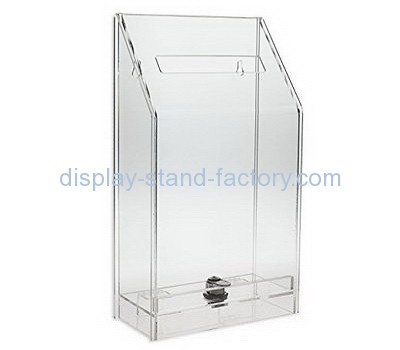 Customize clear plexiglass ballot box NAB-622