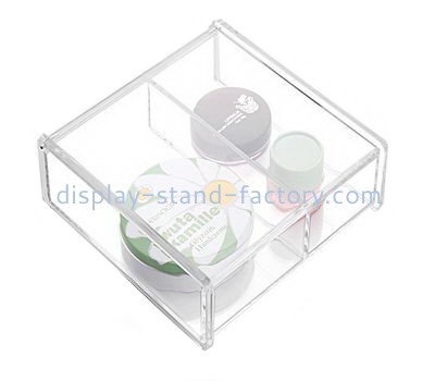 Customize clear acrylic makeup storage box NAB-601