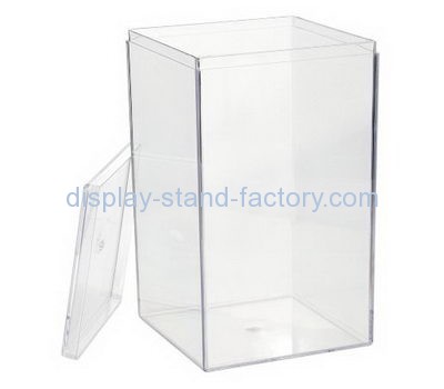 Bespoke acrylic storage box with lid large NAB-587