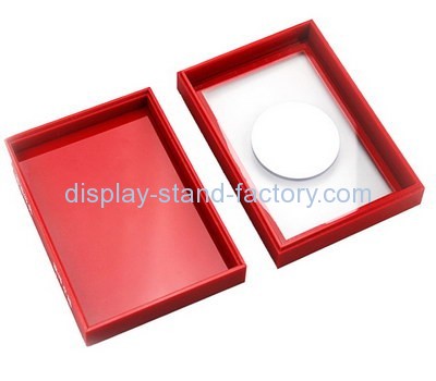 Bespoke red acrylic box NAB-560