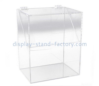 Bespoke clear acrylic box with lid NAB-535