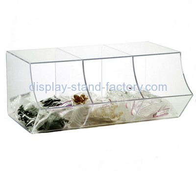 Bespoke acrylic compartment storage box NAB-534