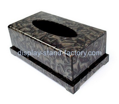 Bespoke acrylic large tissue box holder NAB-512