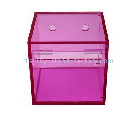 Bespoke pink plastic tissue box NAB-476