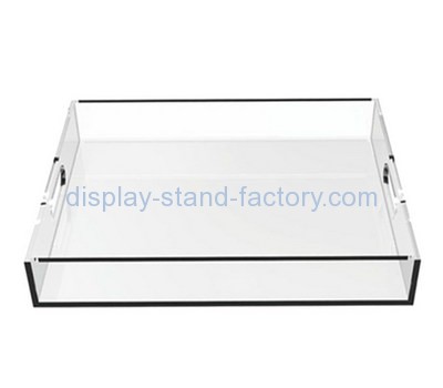 Bespoke clear acrylic large plastic tray STD-009