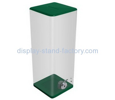 Customized clear acrylic ballot box voting NAB-408