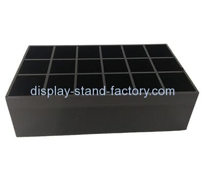 Customized black lucite display case NAB-394