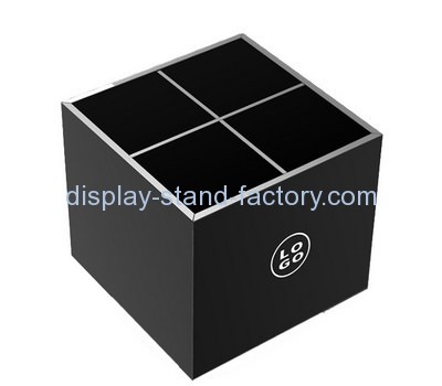 Customized acrylic black display case NAB-390