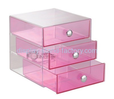 Customized plexiglass collection display case NAB-354