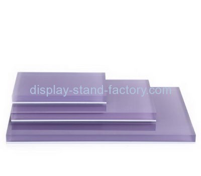 Perspex manufacturers custom solid acrylic block jewelry NDJ-036