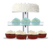 Retail display racks manufacturers custom acrylic cake and cupcake tower NFD-080