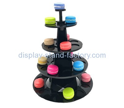 Product display stands suppliers custom acrylic 5 tier cupcake stand NFD-079