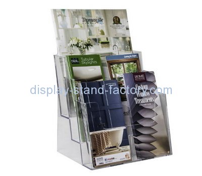 Perspex manufacturers custom acrylic table top brochure holders NBD-462