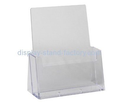 Acrylic manufacturers custom lucite desktop brochure holders NBD-454