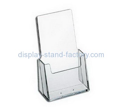 Plastic fabrication company custom acrylic greeting card display rack NBD-453