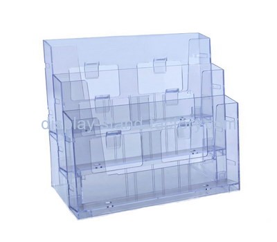 Acrylic supplier custom clear display brochure holders NBD-439