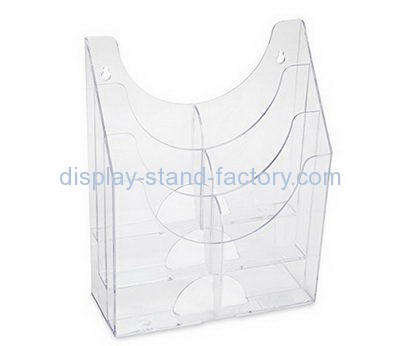 Acrylic items manufacturers custom acrylic magazine rack holder NBD-438