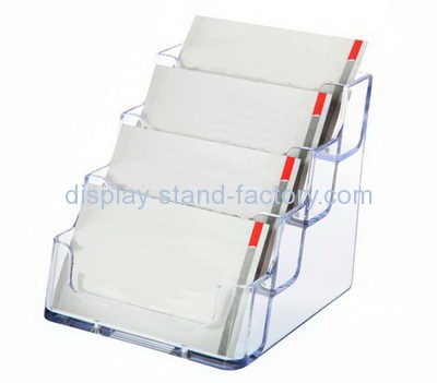 Retail display racks manufacturers custom design plastic display flyers holders NBD-418