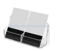 Acrylic manufacturers custom plastic fabrication desktop business card holder NBD-400