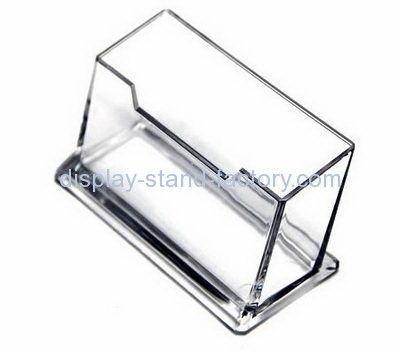 Clear acrylic supplier custom acrylic plastic business card holder NBD-398