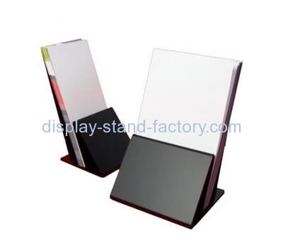 Retail display manufacturers custom acrylic flyers holder display racks NBD-382