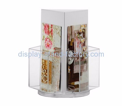 Acrylic products manufacturer custom acrylic tri fold brochure holders NBD-367