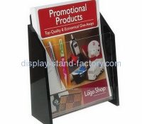 Acrylic manufacturers custom design plastics small magazine rack NBD-362