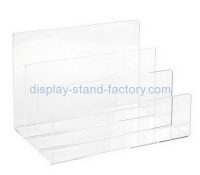 Product display stands suppliers custom acrylic file stand holder for desk NBD-360