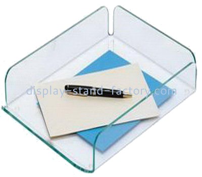 Acrylic display manufacturers custom acrylic paper file display holder NBD-347