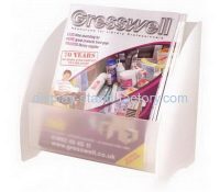 Acrylic display supplier custom designs plastic magazine rack NBD-346