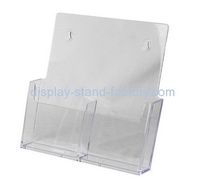 Plastic manufacturing companies custom wall mounted plastic leaflet display holder NBD-337