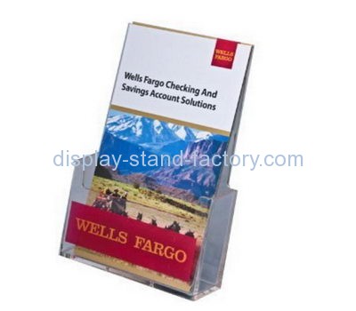 Acrylic plastic manufacturers custom design plexiglass tabletop literature displays NBD-335