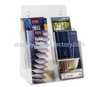 Acrylic display manufacturer custom plastic manufacturing brochure holder display NBD-334