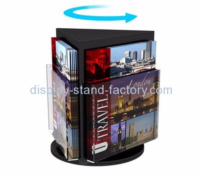 Retail display racks manufacturers custom rotating brochure holder stand NBD-329