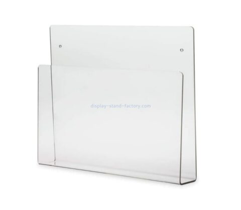 Product display stands suppliers custom acrylic wall mounted literature racks holders NBD-328