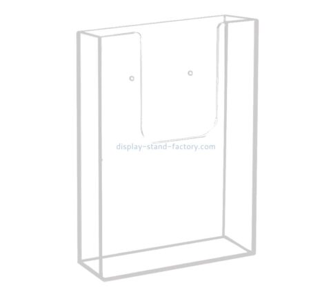 Display racks manufacturer custom acrylic literature holders wall mounted NBD-326